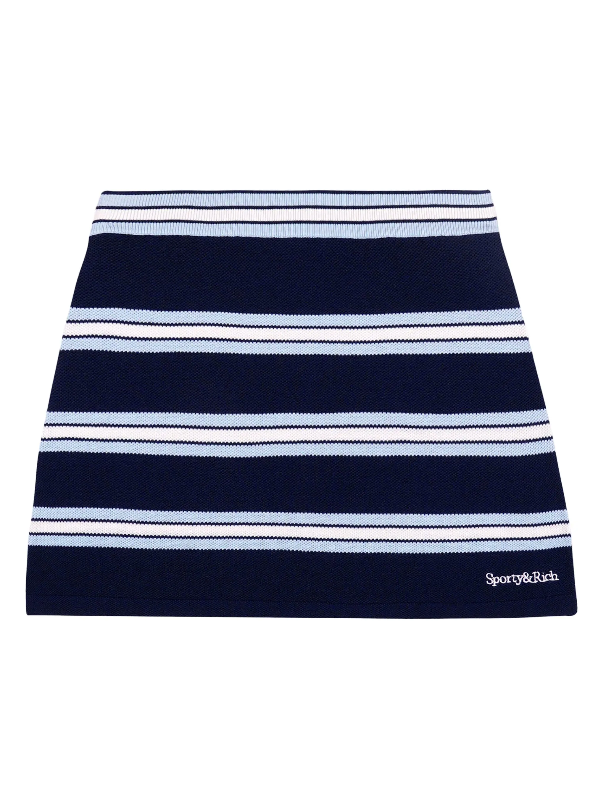 Юбка мини в полоску Sporty & Rich, синий
Юбка мини в полоску Sporty & Rich, синий