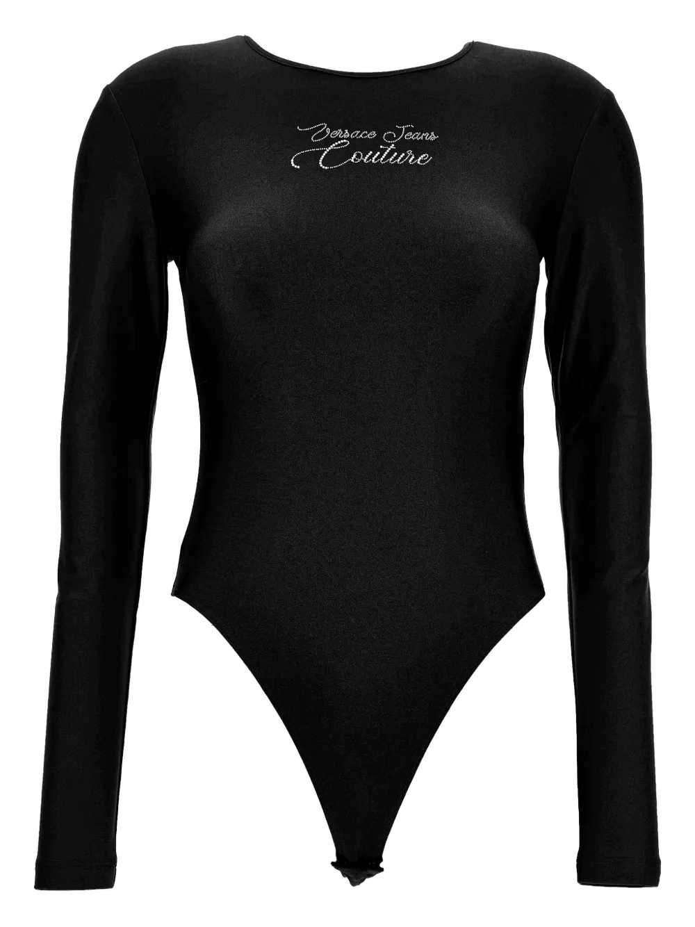 Боди с длинными рукавами Versace Jeans Couture, черный 
Боди с длинными рукавами Versace Jeans Couture, черный