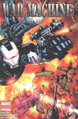 War Machine #1 "2nd Print Variant" (MARVEL COMICS)
War Machine #1 "2nd Print Variant" (MARVEL COMICS)