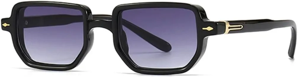 Популярные модные прямоугольные солнцезащитные очки для женщин, защита от УФ-излучения UV400, ретро-градиентные, для мужчин, с заклепками VVTWSSW, Black Gray Gradient
Популярные модные прямоугольные солнцезащитные очки для женщин, защита от УФ-излучения UV400, ретро-градиентные, для мужчин, с заклепками VVTWSSW, Black Gray Gradient