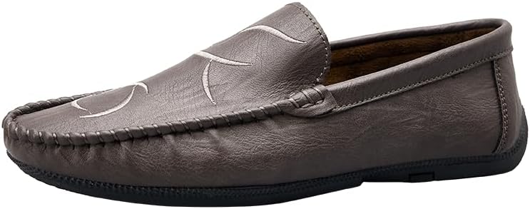 Мужские черные кожаные лоферы, стильные обувь на плоской подошве с контрастной отделкой, комфортная и элегантная повседневная обувь Aokisx
Мужские черные кожаные лоферы, стильные обувь на плоской подошве с контрастной отделкой, комфортная и элегантная повседневная обувь Aokisx