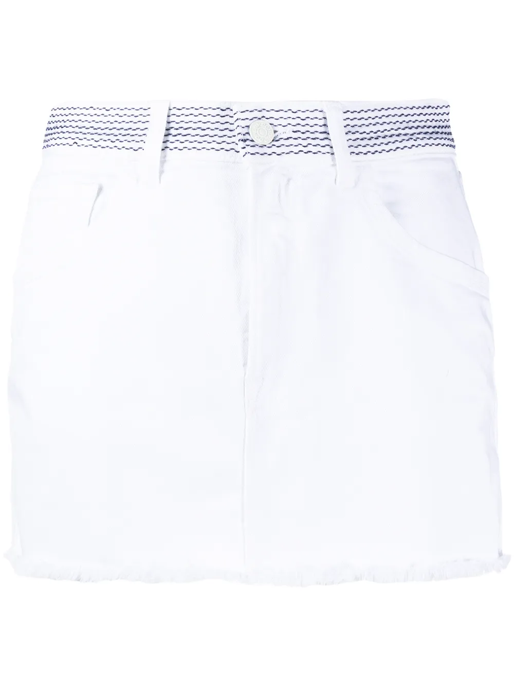 Джинсовая юбка прямого кроя Dondup, белый
Джинсовая юбка прямого кроя Dondup, белый