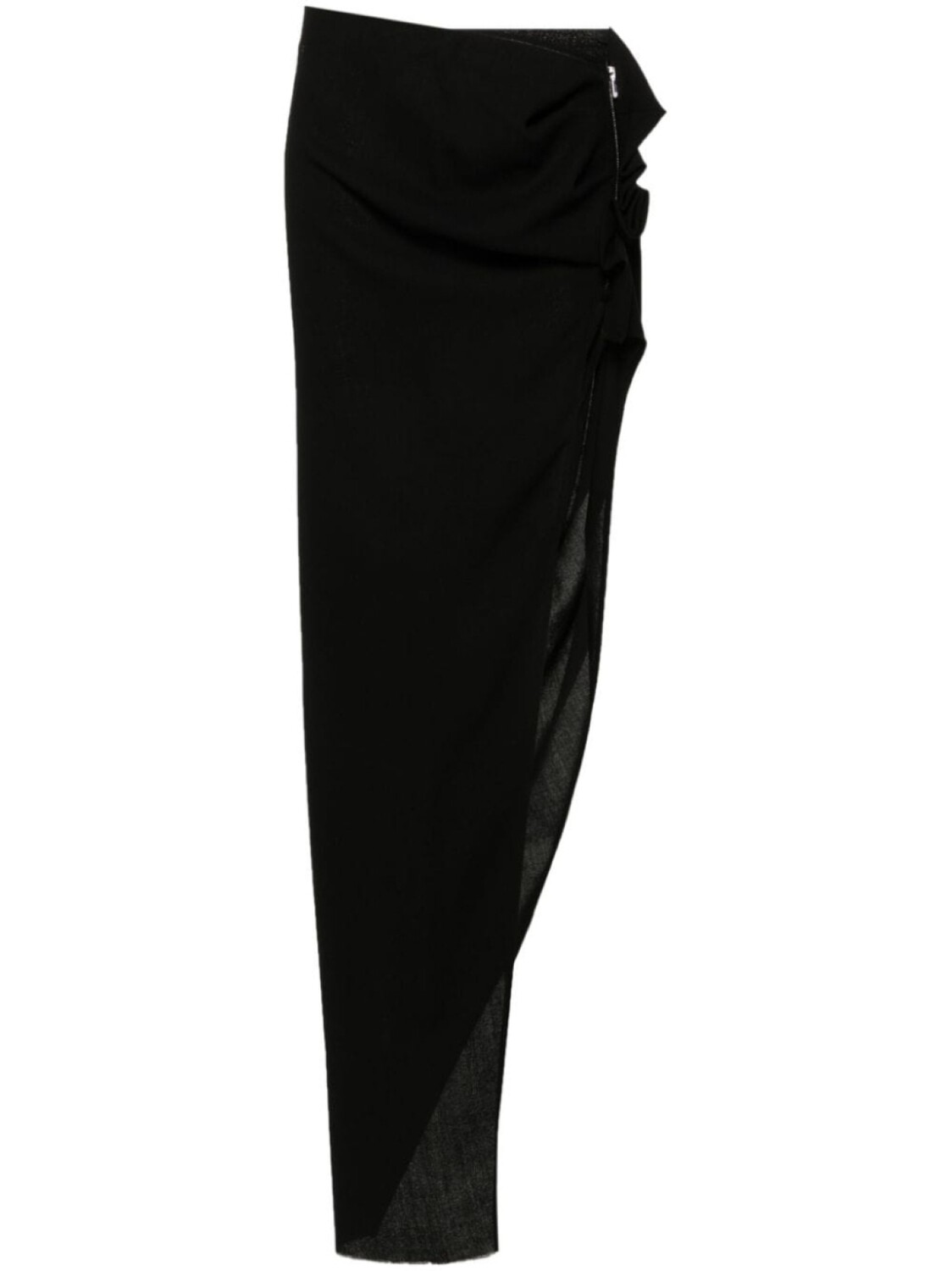 Rick Owens юбка макси EDFU, черный 
Rick Owens юбка макси EDFU, черный