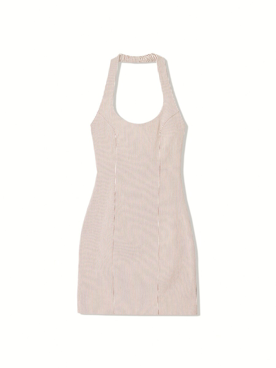 Платье Bershka, коричневый
Платье Bershka, коричневый