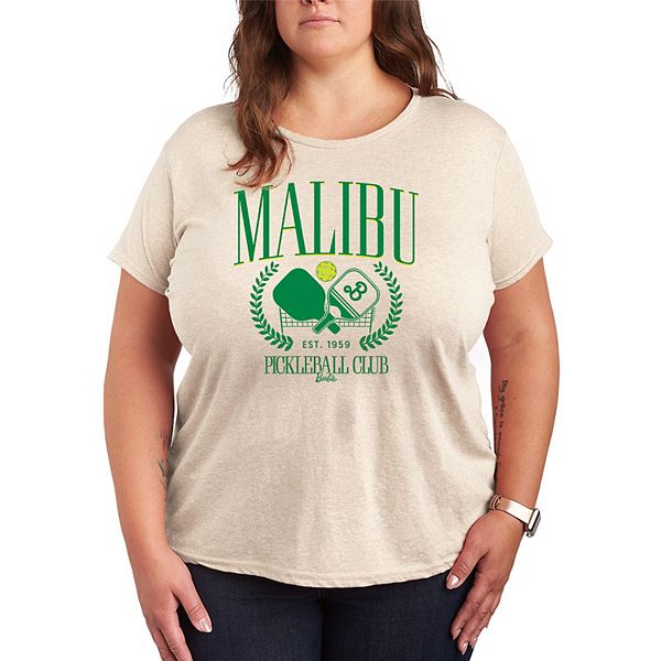 Футболка с принтом Malibu с коротким рукавом Plus size Barbie, Beige
Футболка с принтом Malibu с коротким рукавом Plus size Barbie, Beige