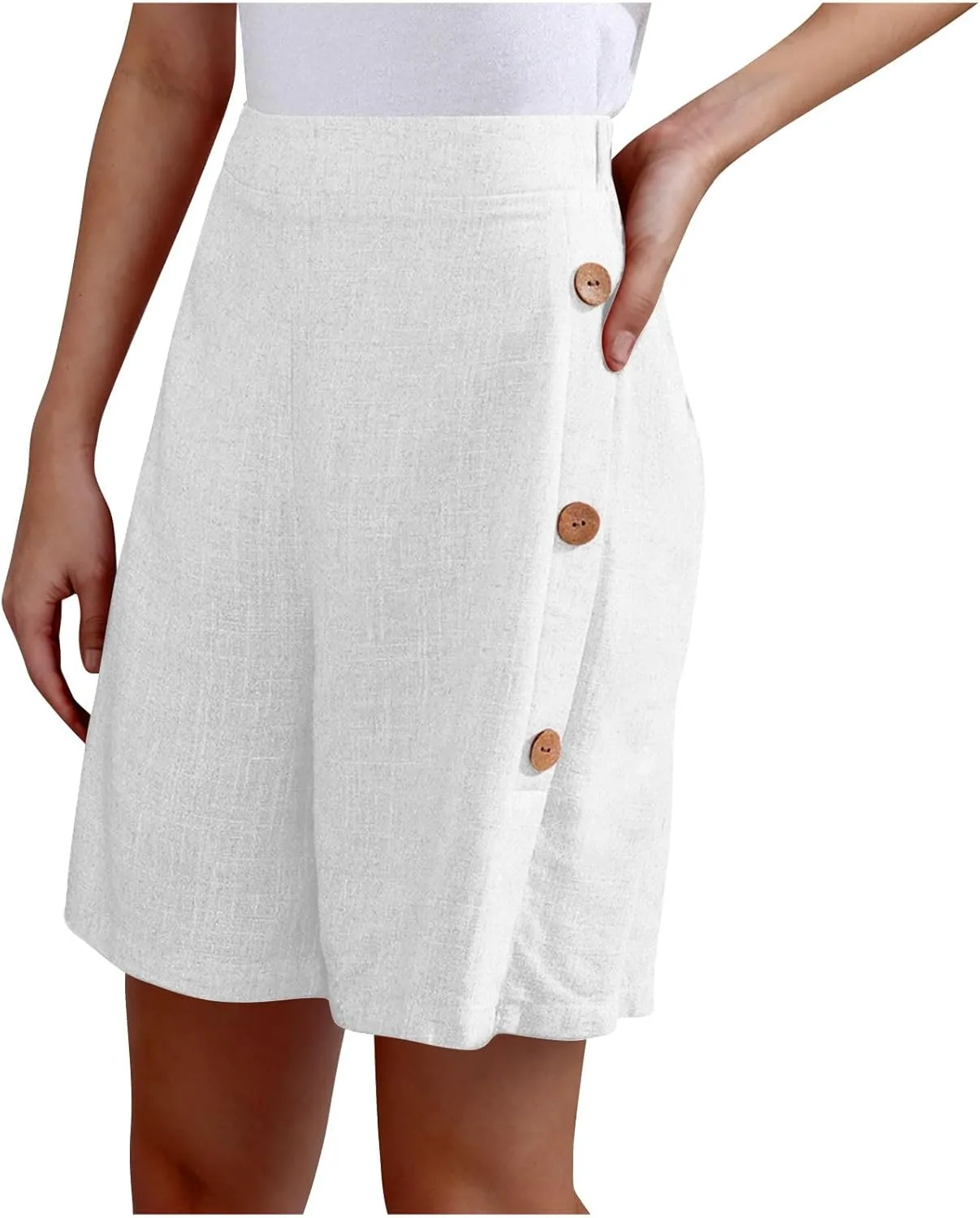 NATHGAM женские повседневные шорты из хлопка с высокой талией и прямой линией
NATHGAM женские повседневные шорты из хлопка с высокой талией и прямой линией