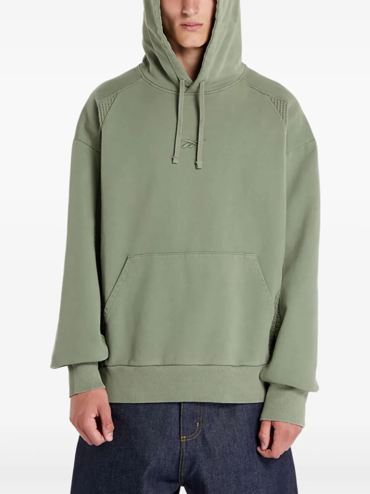 Reebok толстовка с капюшоном, зеленый
Reebok толстовка с капюшоном, зеленый