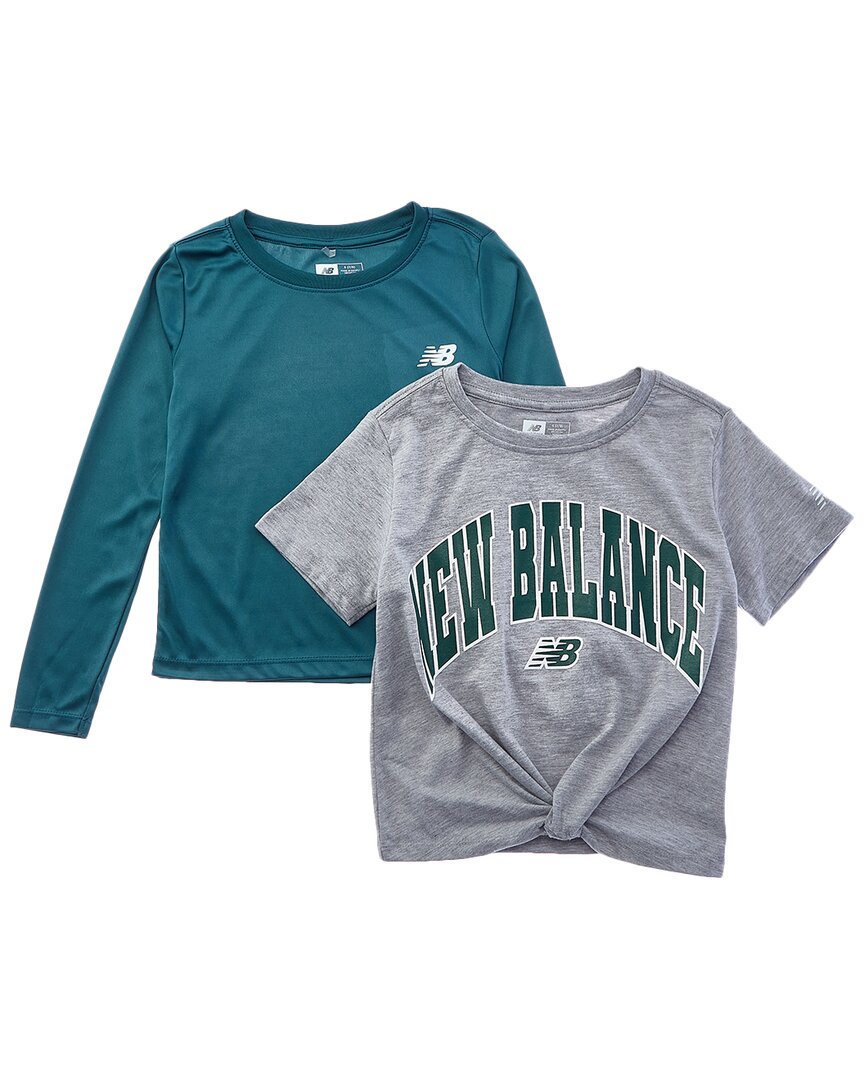 New Balance 2pk Футболка, серый
New Balance 2pk Футболка, серый