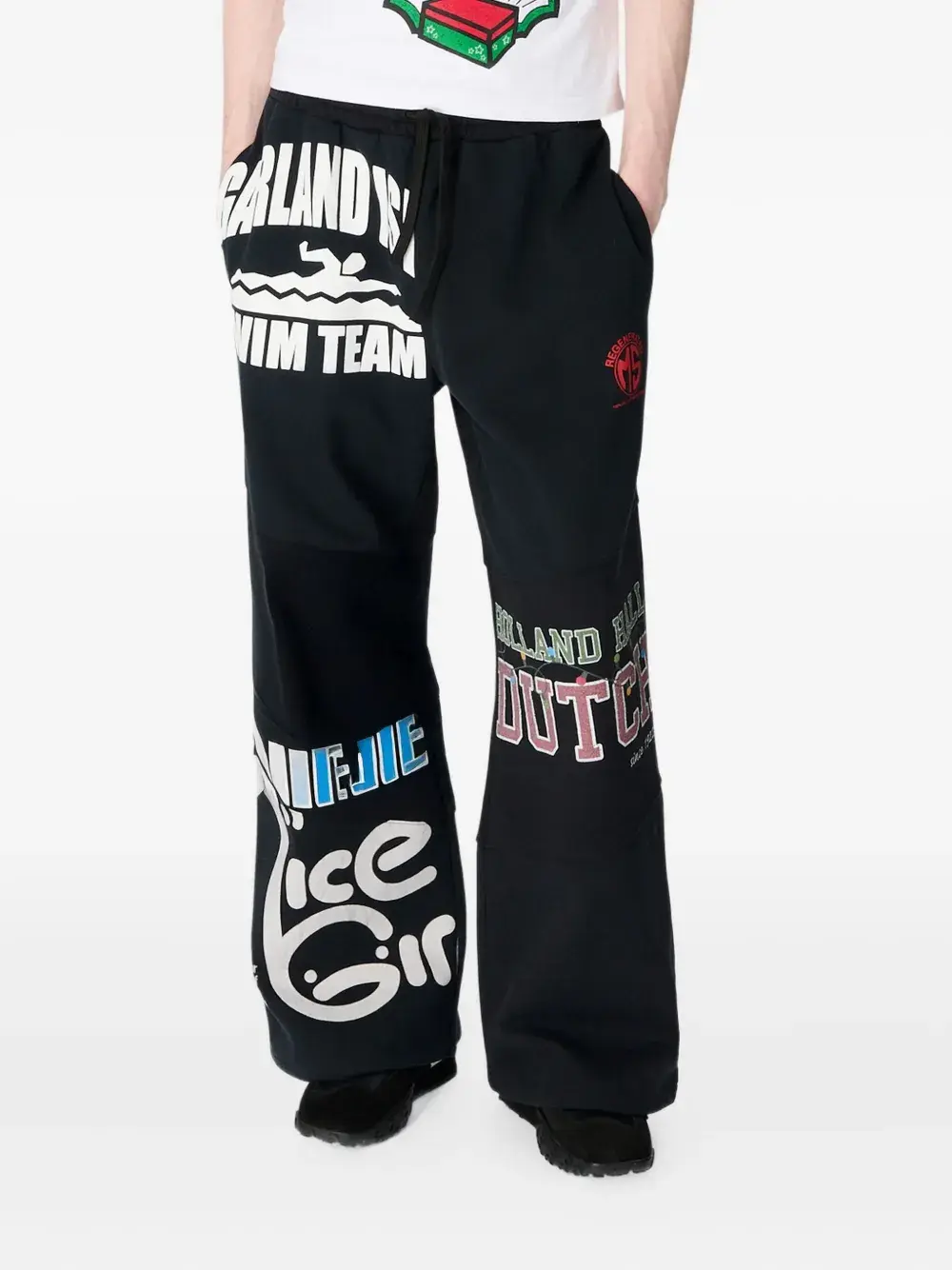 Спортивные брюки с графическим принтом Marine Serre, черный
Спортивные брюки с графическим принтом Marine Serre, черный