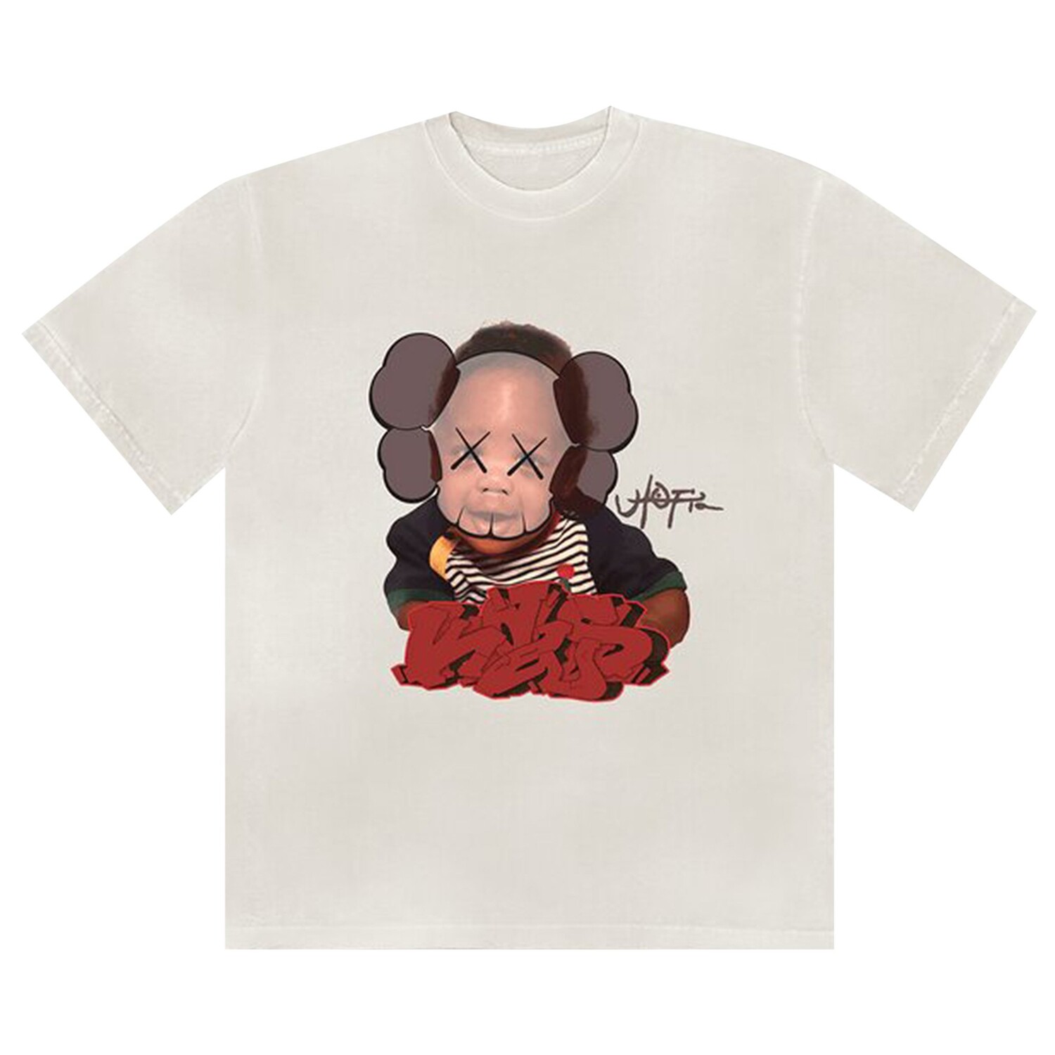 Футболка Cactus Jack от Travis Scott Utopia x Kaws Tee I White
Футболка Cactus Jack от Travis Scott Utopia x Kaws Tee I White