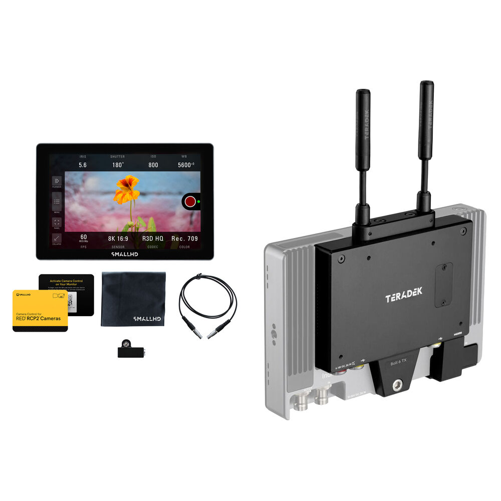 Монитор для камер SmallHD INDIE 7 RED RCP2 Monitor for KOMODO/DSMC3 with Bolt 6
Монитор для камер SmallHD INDIE 7 RED RCP2 Monitor for KOMODO/DSMC3 with Bolt 6