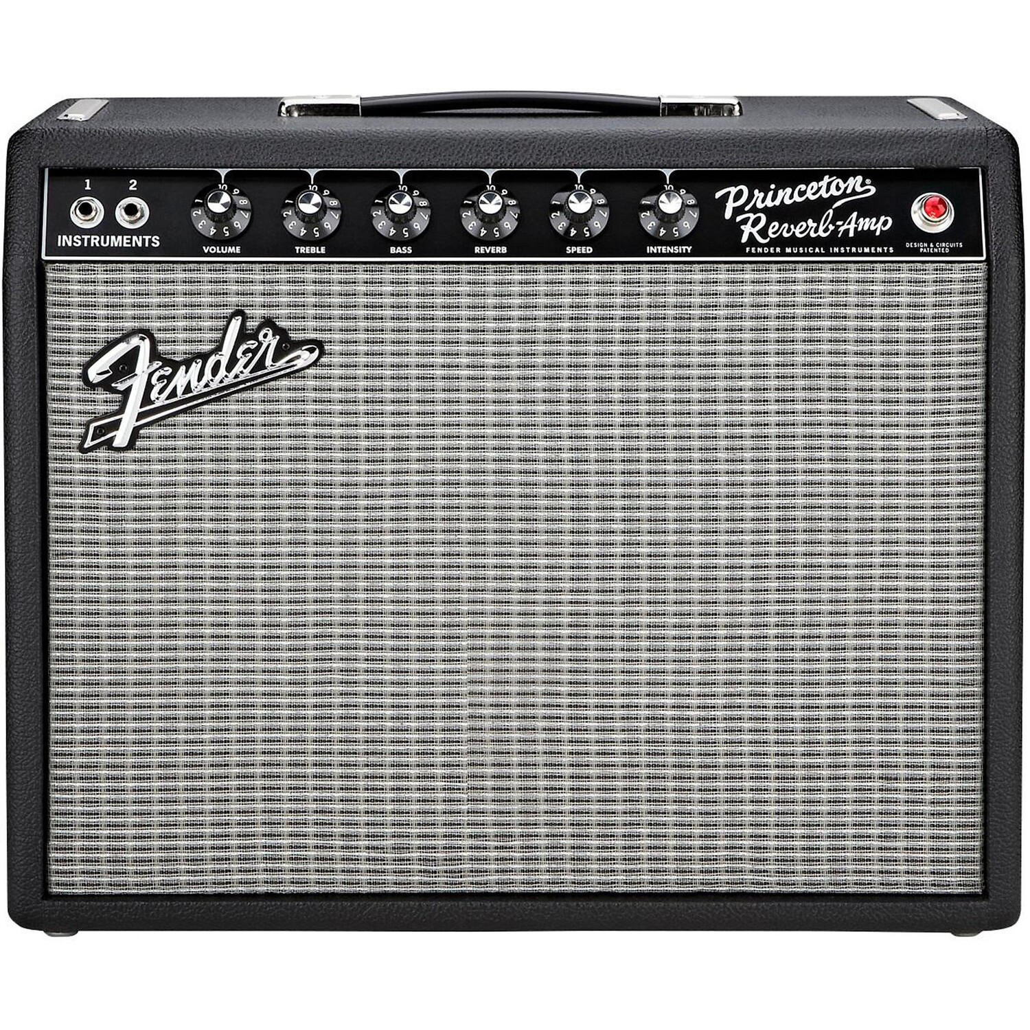 Fender '65 Princeton Reverb 12W 1x10 Ламповый гитарный комбоусилитель, черный
Fender '65 Princeton Reverb 12W 1x10 Ламповый гитарный комбоусилитель, черный