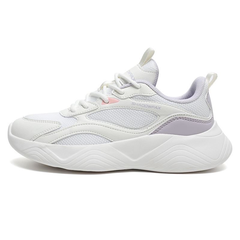 SHADOWFAX Амортизирующие противоскользящие и износостойкие низкие кеды для бега унисекс бежево-бело-фиолетовые, цвет Beige White Purple
SHADOWFAX Амортизирующие противоскользящие и износостойкие низкие кеды для бега унисекс бежево-бело-фиолетовые, цвет Beige White Purple