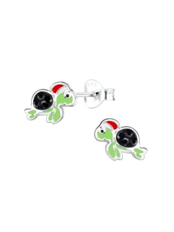 Alexander York Серьги-гвоздики «Черепаха» с черным кристаллом из серебра 925 пробы, комплект из 2 штук
Alexander York Серьги-гвоздики «Черепаха» с черным кристаллом из серебра 925 пробы, комплект из 2 штук