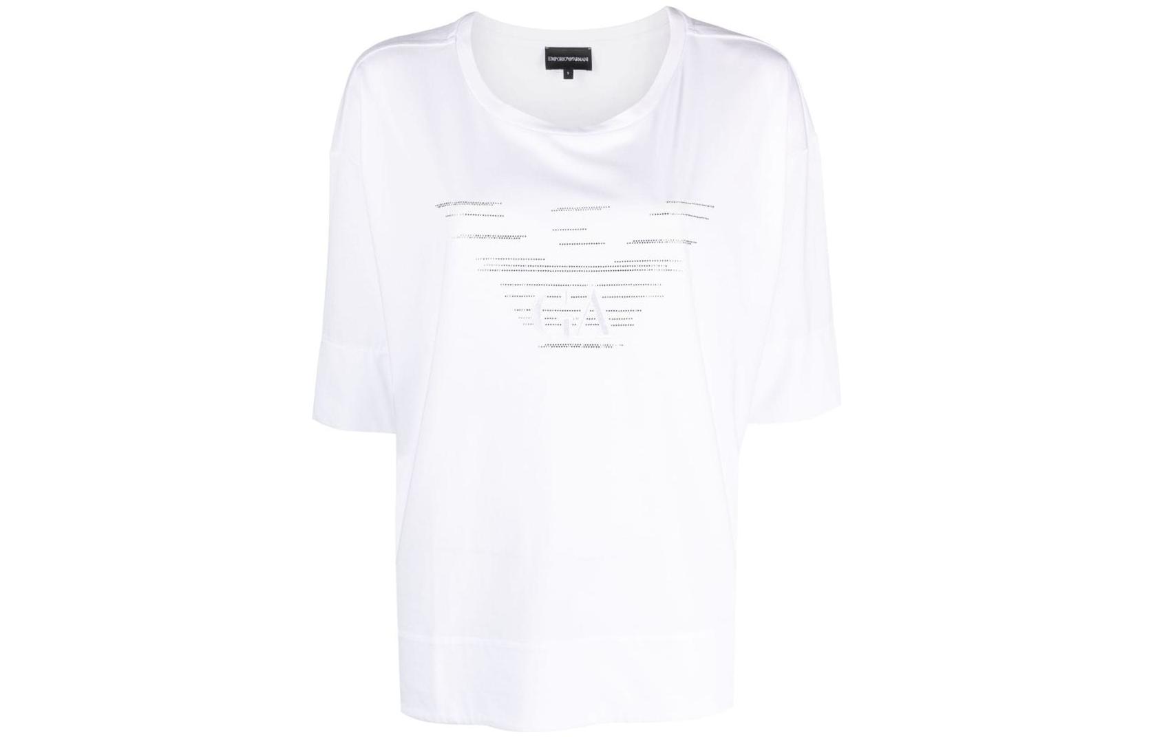 Футболка с логотипом EMPORIO ARMANI, белая
Футболка с логотипом EMPORIO ARMANI, белая