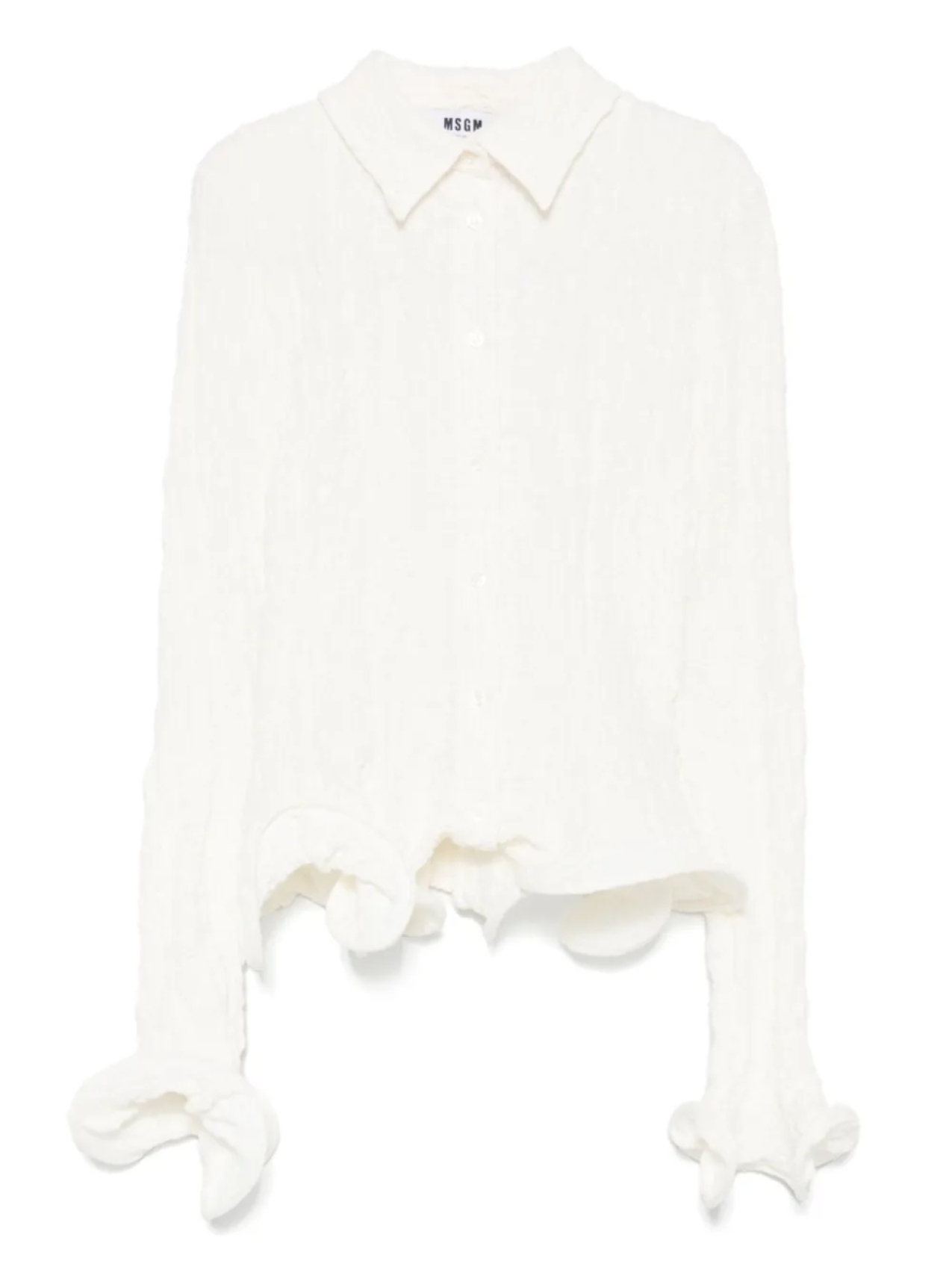 Фактурная рубашка MSGM, белый
Фактурная рубашка MSGM, белый