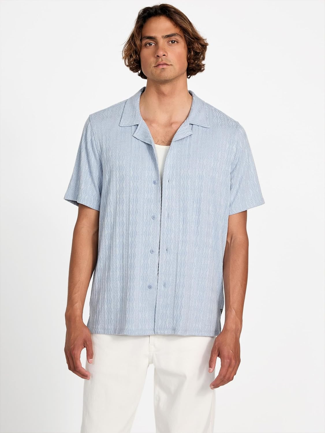 Мужская короткая футболка Spencer Resort от GUESS, Nimbus Blue, Синий, Мужская короткая футболка Spencer Resort от GUESS, Nimbus Blue
Мужская короткая футболка Spencer Resort от GUESS, Nimbus Blue, Синий, Мужская короткая футболка Spencer Resort от GUESS, Nimbus Blue