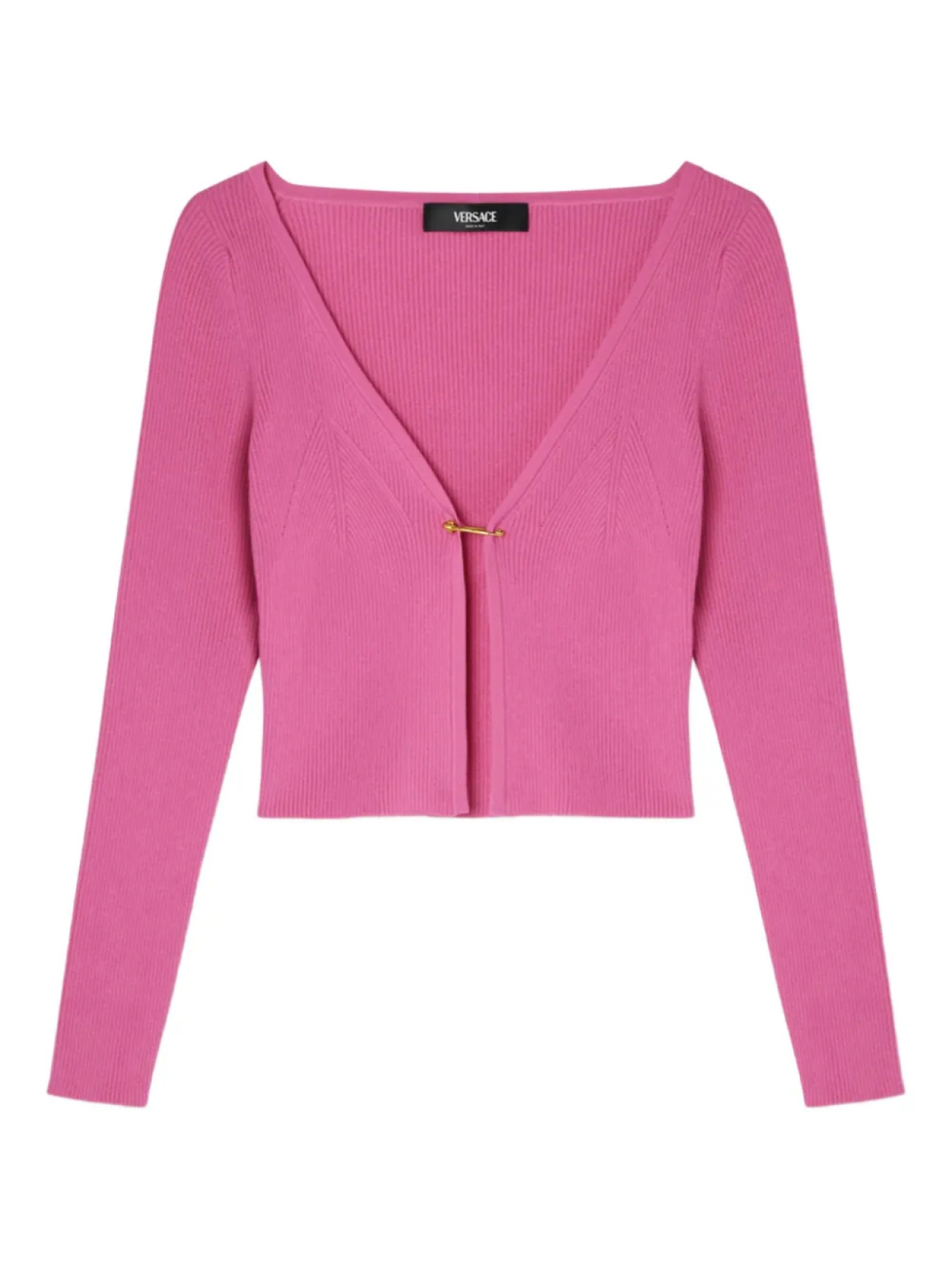 Versace кардиган с декором Safety Pin, розовый
Versace кардиган с декором Safety Pin, розовый