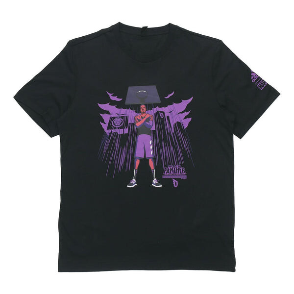 Футболка x marvel dame blk pnthr avengers basketball s t men's black Adidas, черный 
Футболка x marvel dame blk pnthr avengers basketball s t men's black Adidas, черный