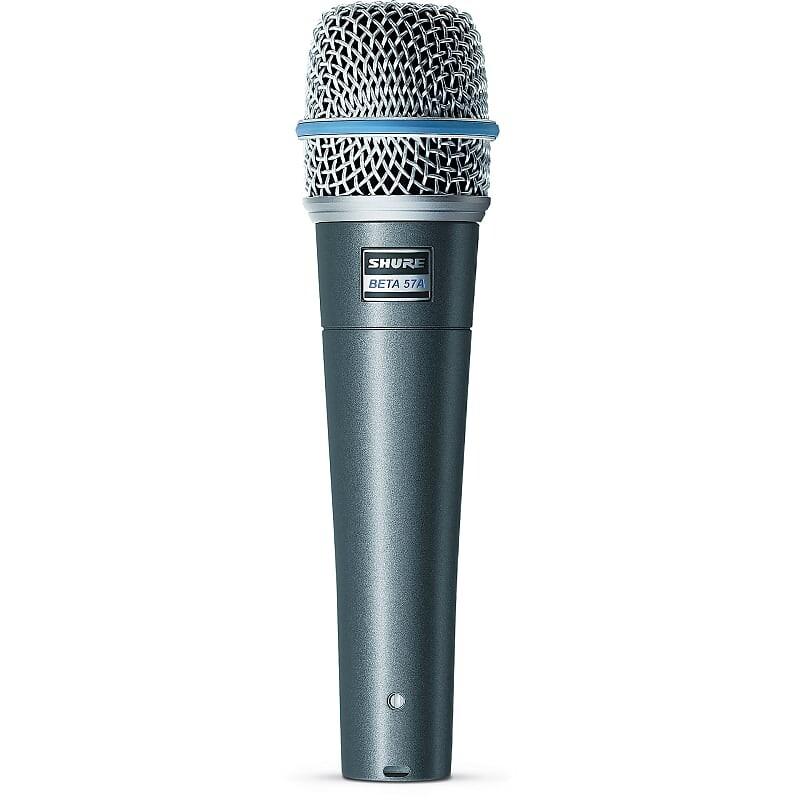 Динамический микрофон Shure BETA 57A Supercardioid Dynamic Instrument Microphone
Динамический микрофон Shure BETA 57A Supercardioid Dynamic Instrument Microphone