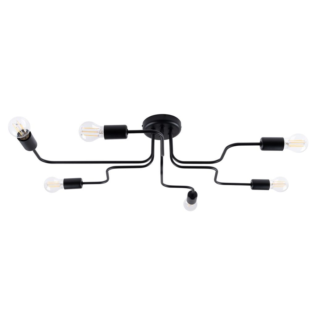 Люстра VECTOR 6 черная 6xE27 15W сталь 15,5x64x80см Sollux Lighting, черный
Люстра VECTOR 6 черная 6xE27 15W сталь 15,5x64x80см Sollux Lighting, черный