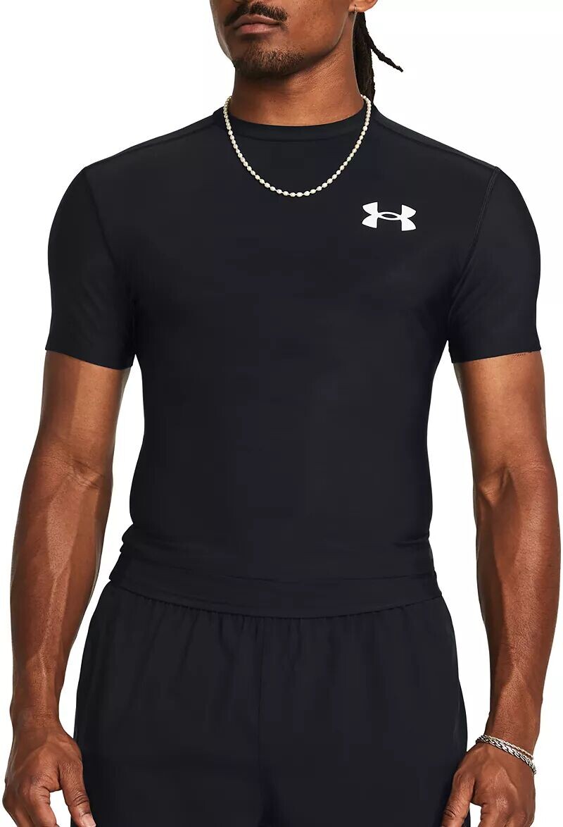 Мужская компрессионная рубашка с коротким рукавом Under Armour HeatGear OG, черный
Мужская компрессионная рубашка с коротким рукавом Under Armour HeatGear OG, черный
