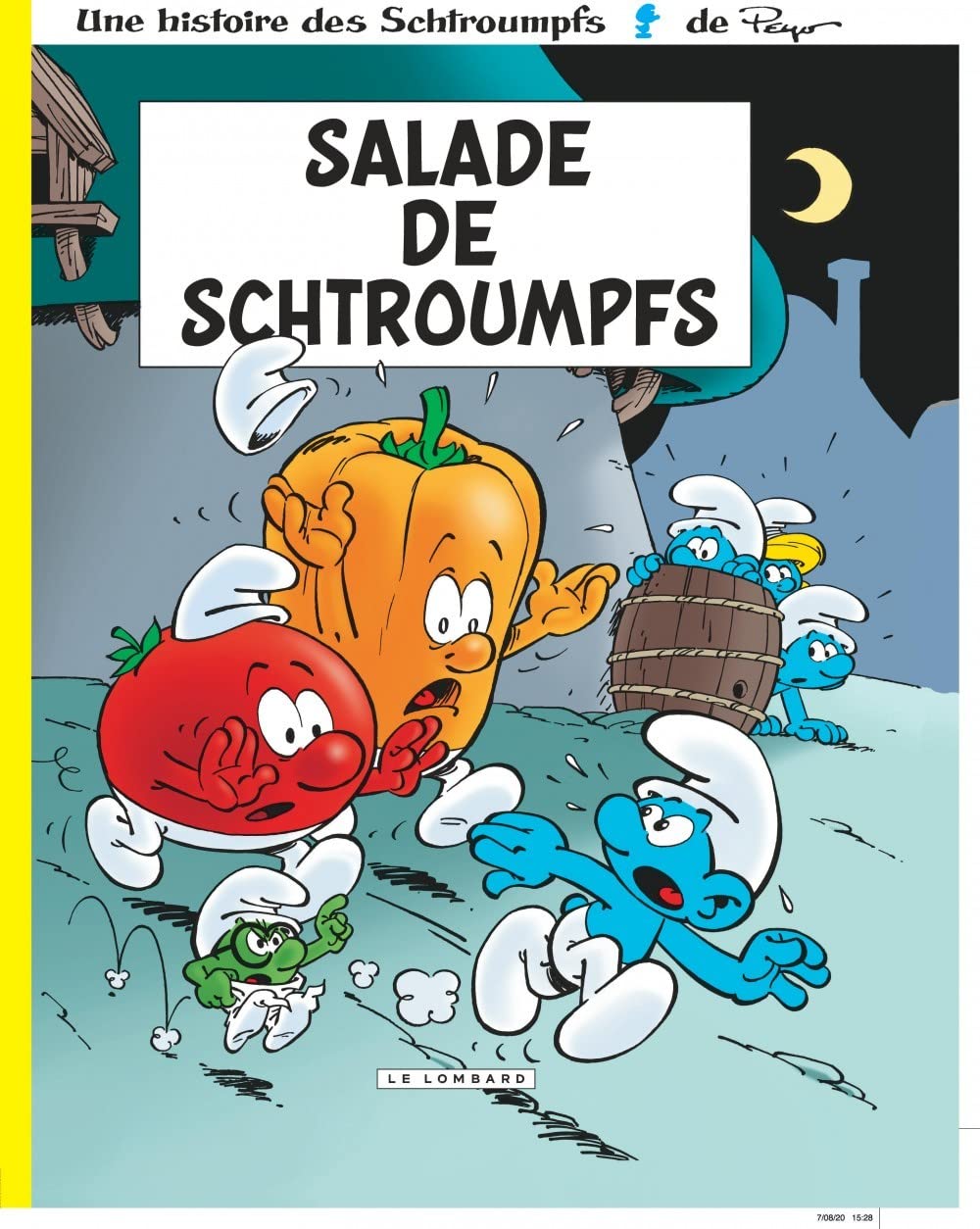 Les Schtroumpfs Lombard - Tome 24 - Salade de Schtroumpfs (LOMBARD)
Les Schtroumpfs Lombard - Tome 24 - Salade de Schtroumpfs (LOMBARD)