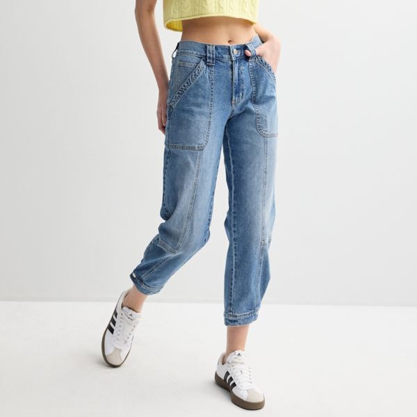 Джинсы-джоггеры с застежкой на пуговицах и средней посадкой для подростков So, цвет medium
Джинсы-джоггеры с застежкой на пуговицах и средней посадкой для подростков So, цвет medium