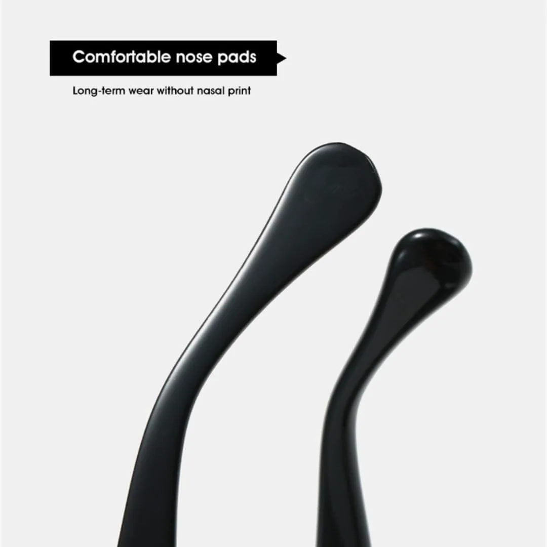 Овальные солнцезащитные очки для женщин, линзы с градиентом конфетных оттенков, модные мужские очки с заклепками, защита от УФ-излучения UV400 UATXTAU, Black Purple
Овальные солнцезащитные очки для женщин, линзы с градиентом конфетных оттенков, модные мужские очки с заклепками, защита от УФ-излучения UV400 UATXTAU, Black Purple