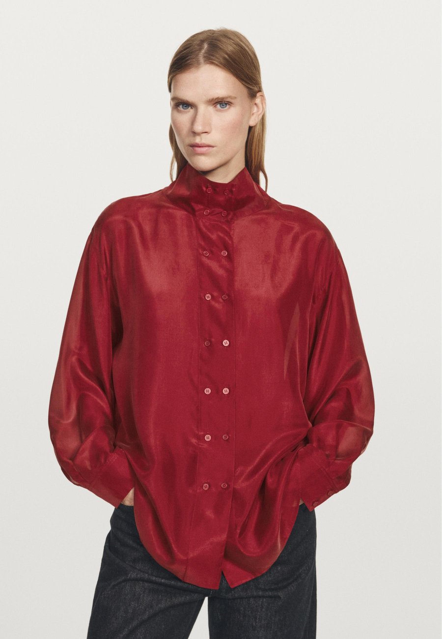 Блуза Massimo Dutti Button-down blouse, Dark Red
Блуза Massimo Dutti Button-down blouse, Dark Red