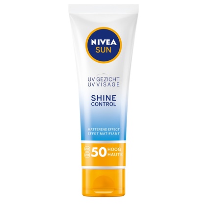 Солнцезащитный крем для лица Sun Uv Face Shine Control Spf50 - солнцезащитный крем для лица с высокой степенью защиты Nivea
Солнцезащитный крем для лица Sun Uv Face Shine Control Spf50 - солнцезащитный крем для лица с высокой степенью защиты Nivea