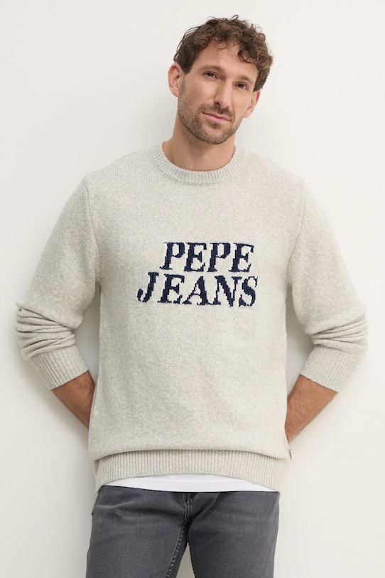 Свитер с добавлением шерсти LUKA Pepe Jeans, серый
Свитер с добавлением шерсти LUKA Pepe Jeans, серый