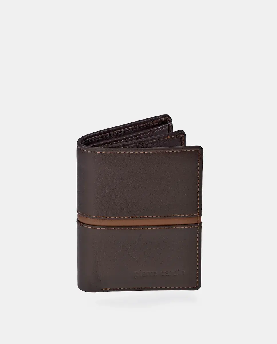Компактный кошелек для мужчин из кожи черного/бордового цвета Pierre Cardin
Компактный кошелек для мужчин из кожи черного/бордового цвета Pierre Cardin