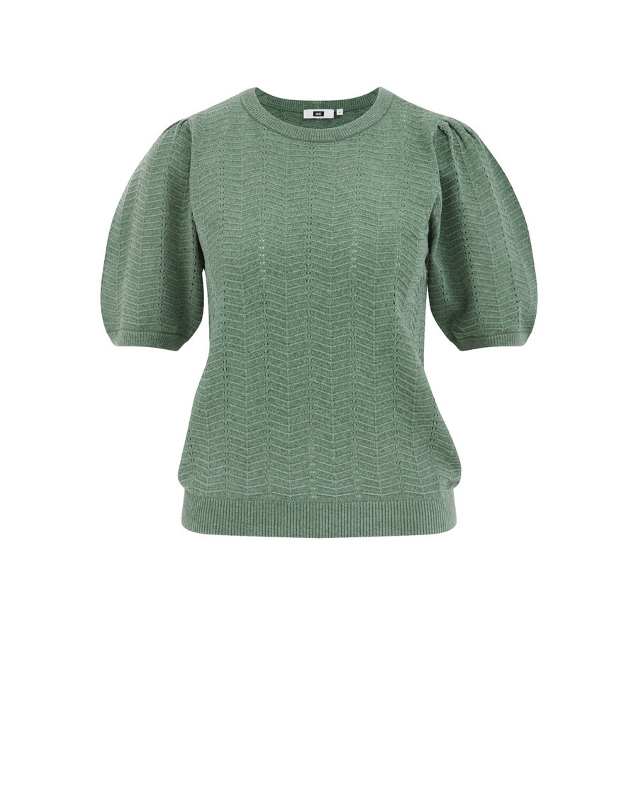 Свитер WE Fashion, светло-зеленый 
Свитер WE Fashion, светло-зеленый