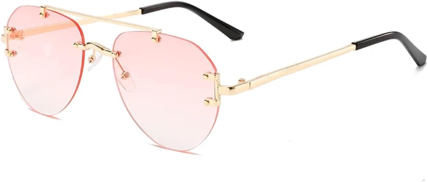 Солнцезащитные очки с защитой от УФ-излучения UV400 | Женские овальные очки с металлической оправой | Линзы конфетных цветов для занятий спортом на открытом воздухе и вождения DSVIGF, Golden-gradient Pink
Солнцезащитные очки с защитой от УФ-излучения UV400 | Женские овальные очки с металлической оправой | Линзы конфетных цветов для занятий спортом на открытом воздухе и вождения DSVIGF, Golden-gradient Pink