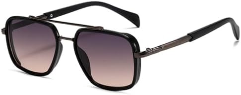 Солнцезащитные очки Double Bridges Square для женщин, ретро-градиентные, с защитой от УФ-излучения UV400, для мужчин, в стиле панк, для активного отдыха на природе generic, Black Gun Grey Pink
Солнцезащитные очки Double Bridges Square для женщин, ретро-градиентные, с защитой от УФ-излучения UV400, для мужчин, в стиле панк, для активного отдыха на природе generic, Black Gun Grey Pink