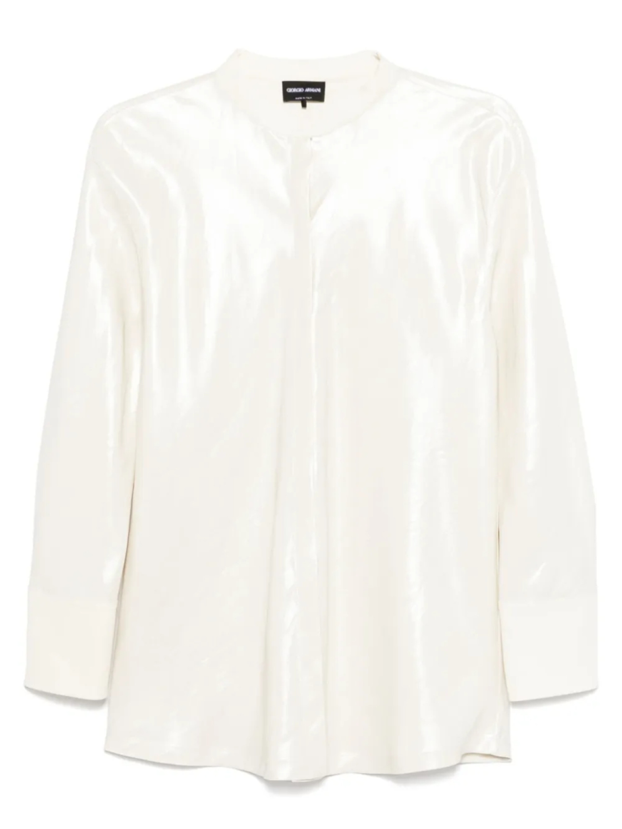 Рубашка с эффектом металлик Giorgio Armani, нейтральный
Рубашка с эффектом металлик Giorgio Armani, нейтральный