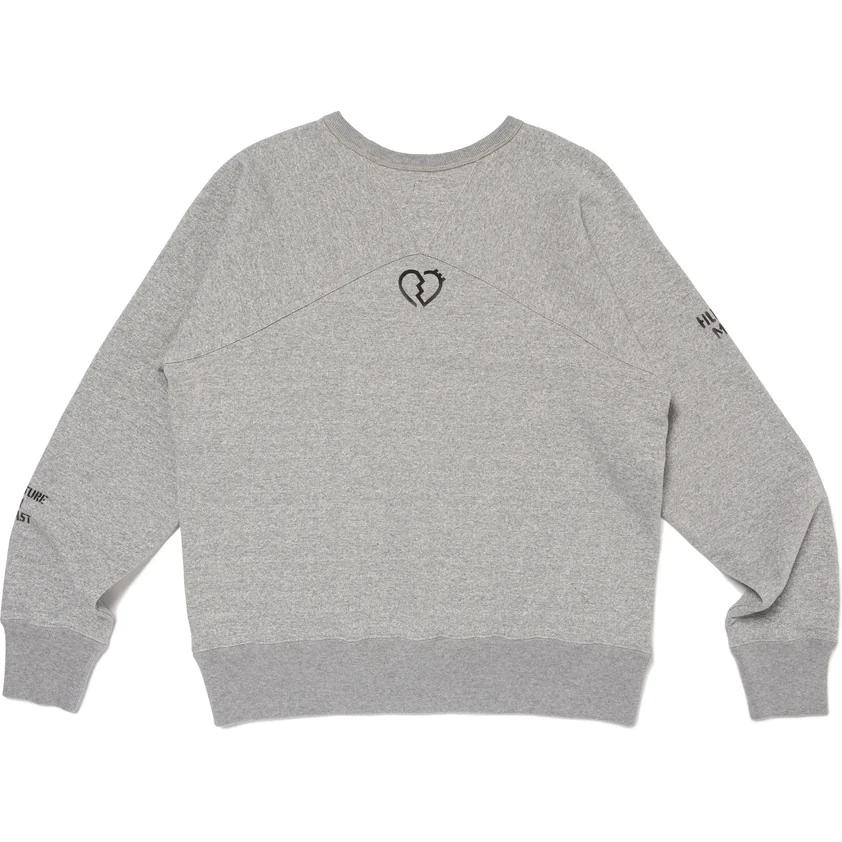 Свитшот с круглым вырезом HUMAN MADE, серый
Свитшот с круглым вырезом HUMAN MADE, серый