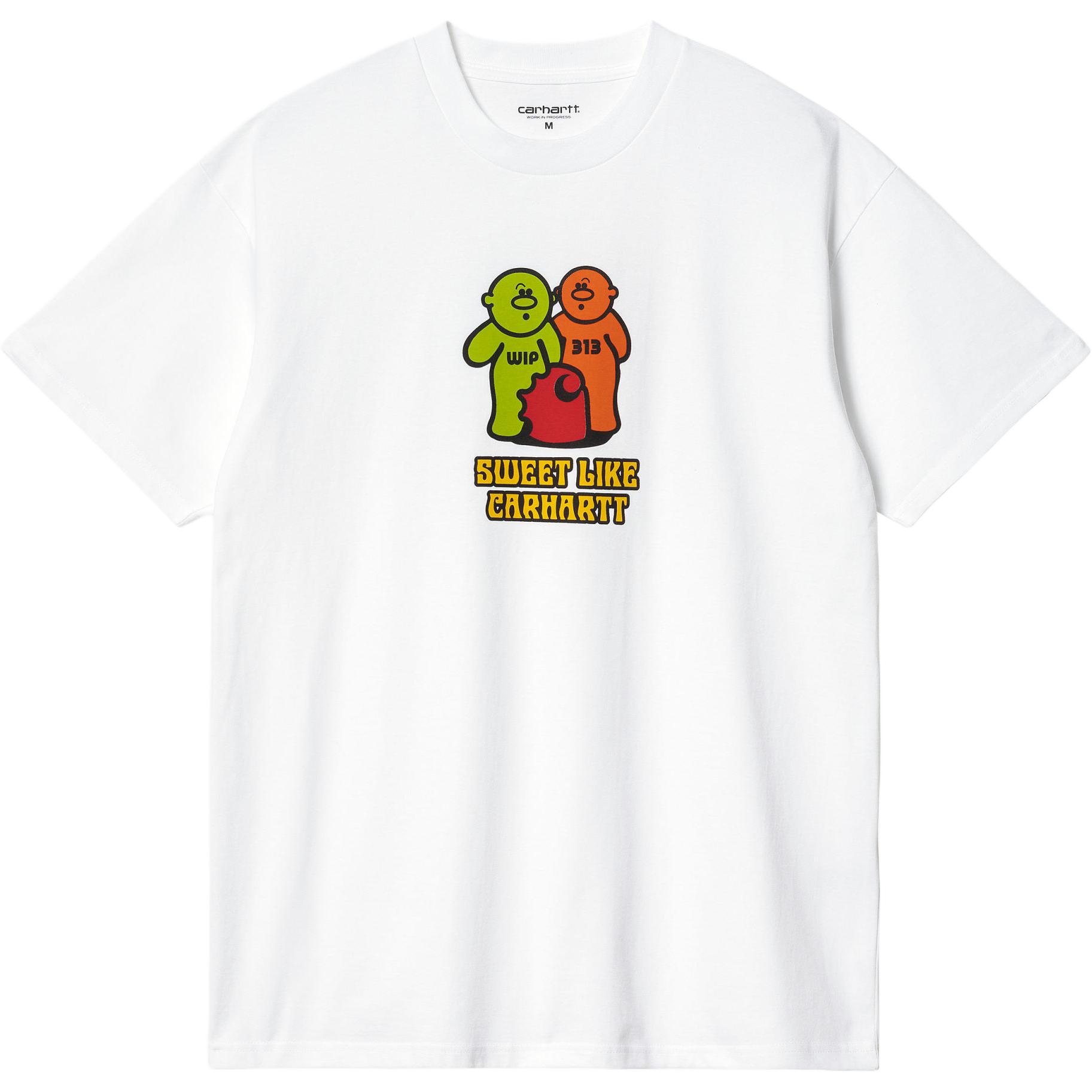 Футболка с принтом gummy Carhartt WIP, белый
Футболка с принтом gummy Carhartt WIP, белый
