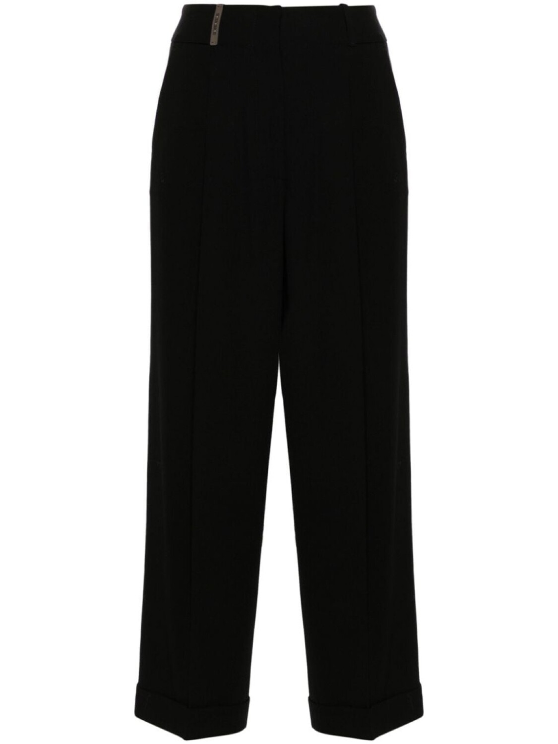 Peserico плиссированные брюки прямого кроя, черный
Peserico плиссированные брюки прямого кроя, черный