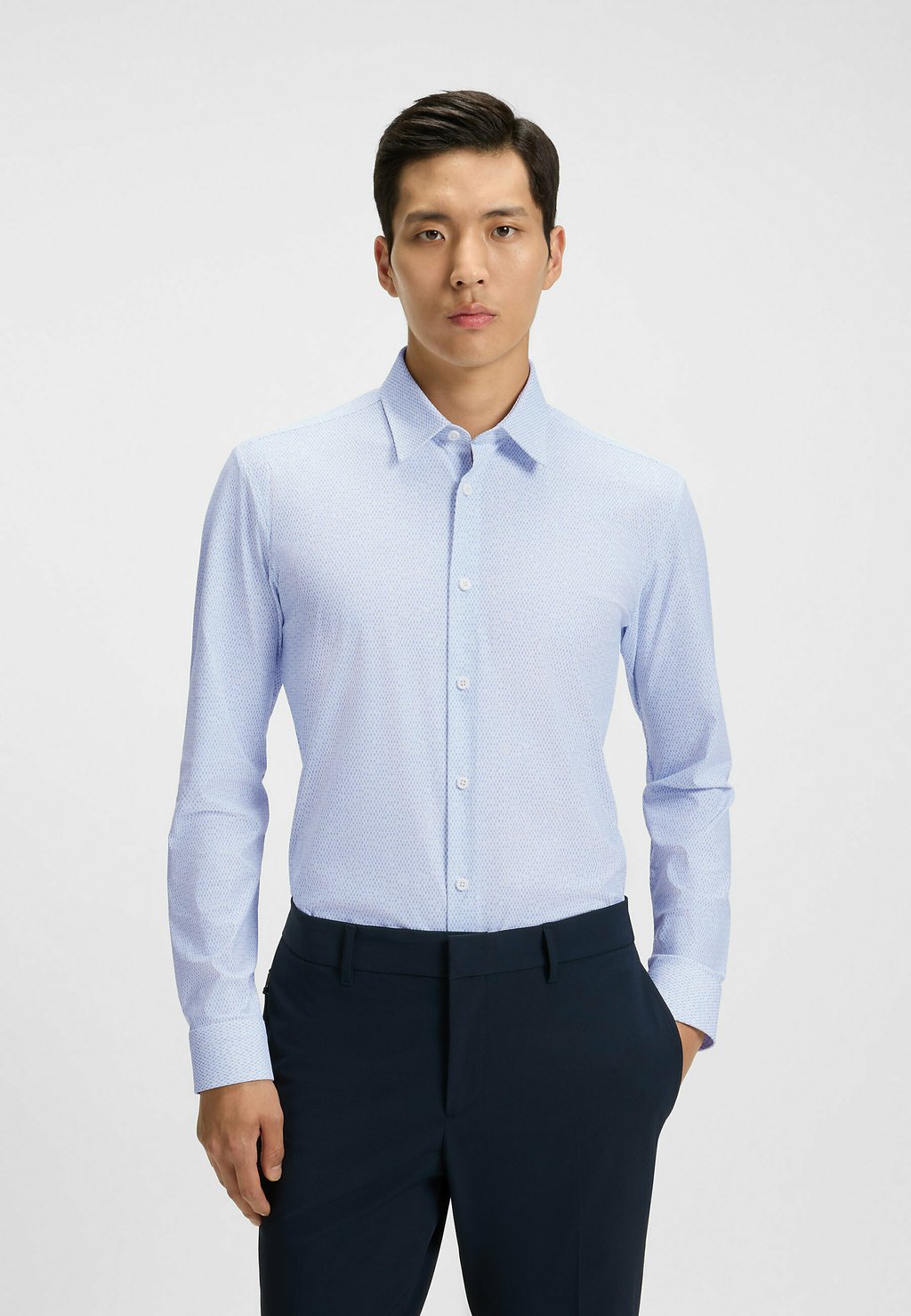 Классическая рубашка P-ROAN-C1-233 BOSS, светло-голубой
Классическая рубашка P-ROAN-C1-233 BOSS, светло-голубой