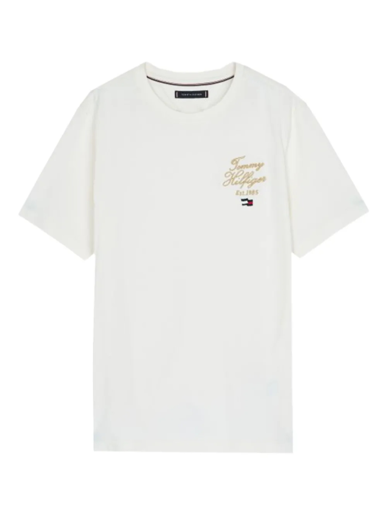Tommy Hilfiger logo-embroidered Футболка, нейтральный
Tommy Hilfiger logo-embroidered Футболка, нейтральный
