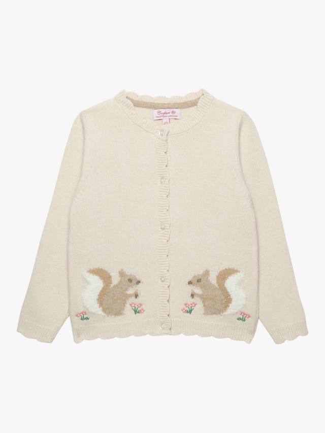 Детский кардиган из шерстяной смеси Squirrel Trotters, Winter White
Детский кардиган из шерстяной смеси Squirrel Trotters, Winter White