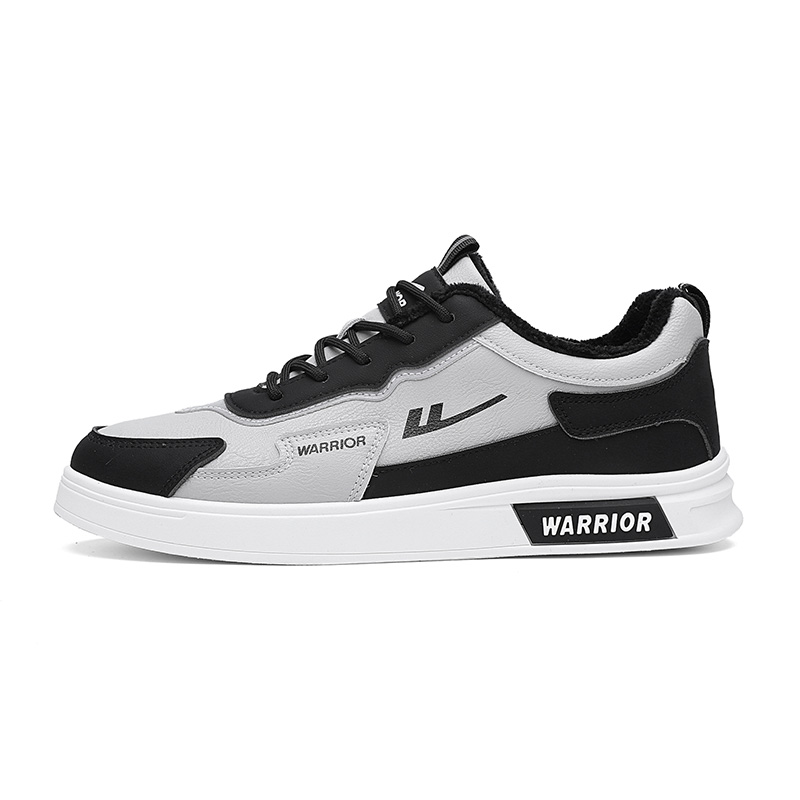 Износостойкие и легкие низкие скейтборд кроссовки Men's WARRIOR, серый черный
Износостойкие и легкие низкие скейтборд кроссовки Men's WARRIOR, серый черный