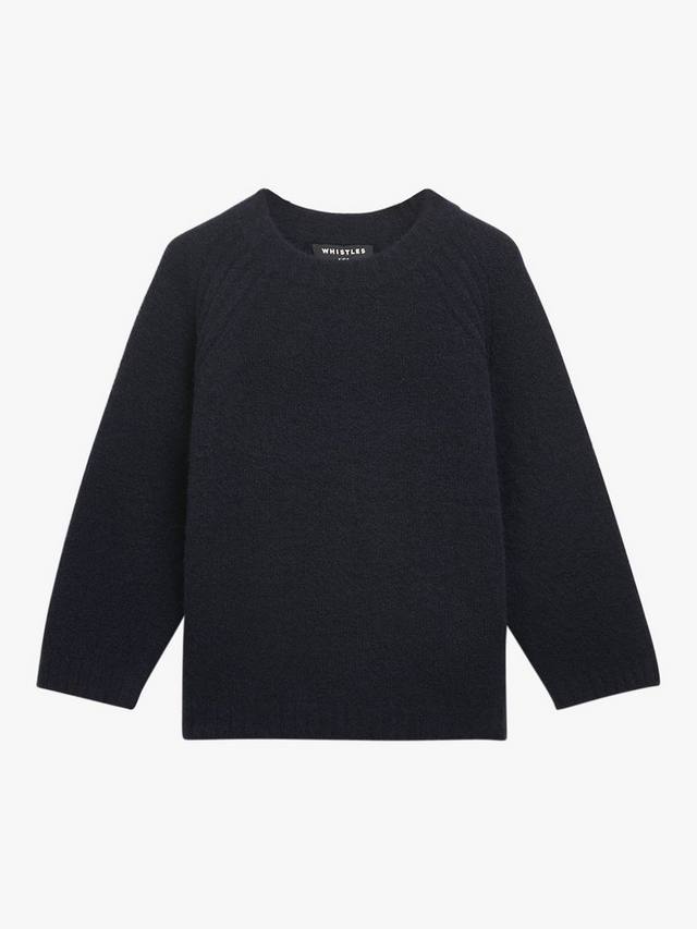 Детский свитер с фактурной вязкой Whistles, Navy
Детский свитер с фактурной вязкой Whistles, Navy