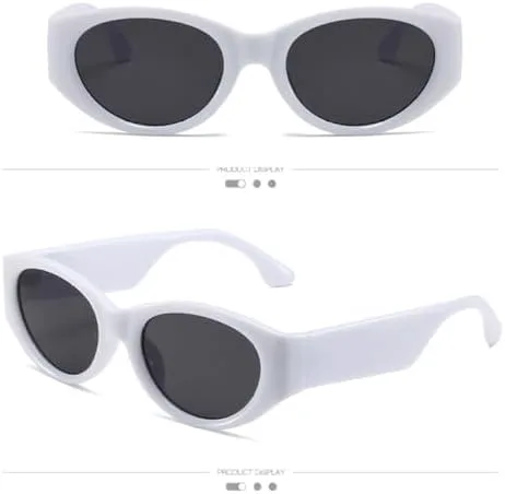 Винтажные солнцезащитные очки для женщин, модные конфетные цвета, защита от УФ-излучения UV400, женские панк-очки в толстой оправе, мужские очки MTZJH, White-black
Винтажные солнцезащитные очки для женщин, модные конфетные цвета, защита от УФ-излучения UV400, женские панк-очки в толстой оправе, мужские очки MTZJH, White-black