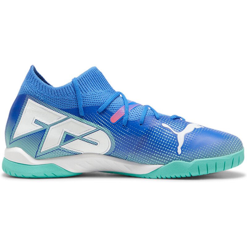 Бутсы для мини-футбола Future 7 Match It + Mid JR Puma, цвет bluemazing-puma white-electric peppermint
Бутсы для мини-футбола Future 7 Match It + Mid JR Puma, цвет bluemazing-puma white-electric peppermint