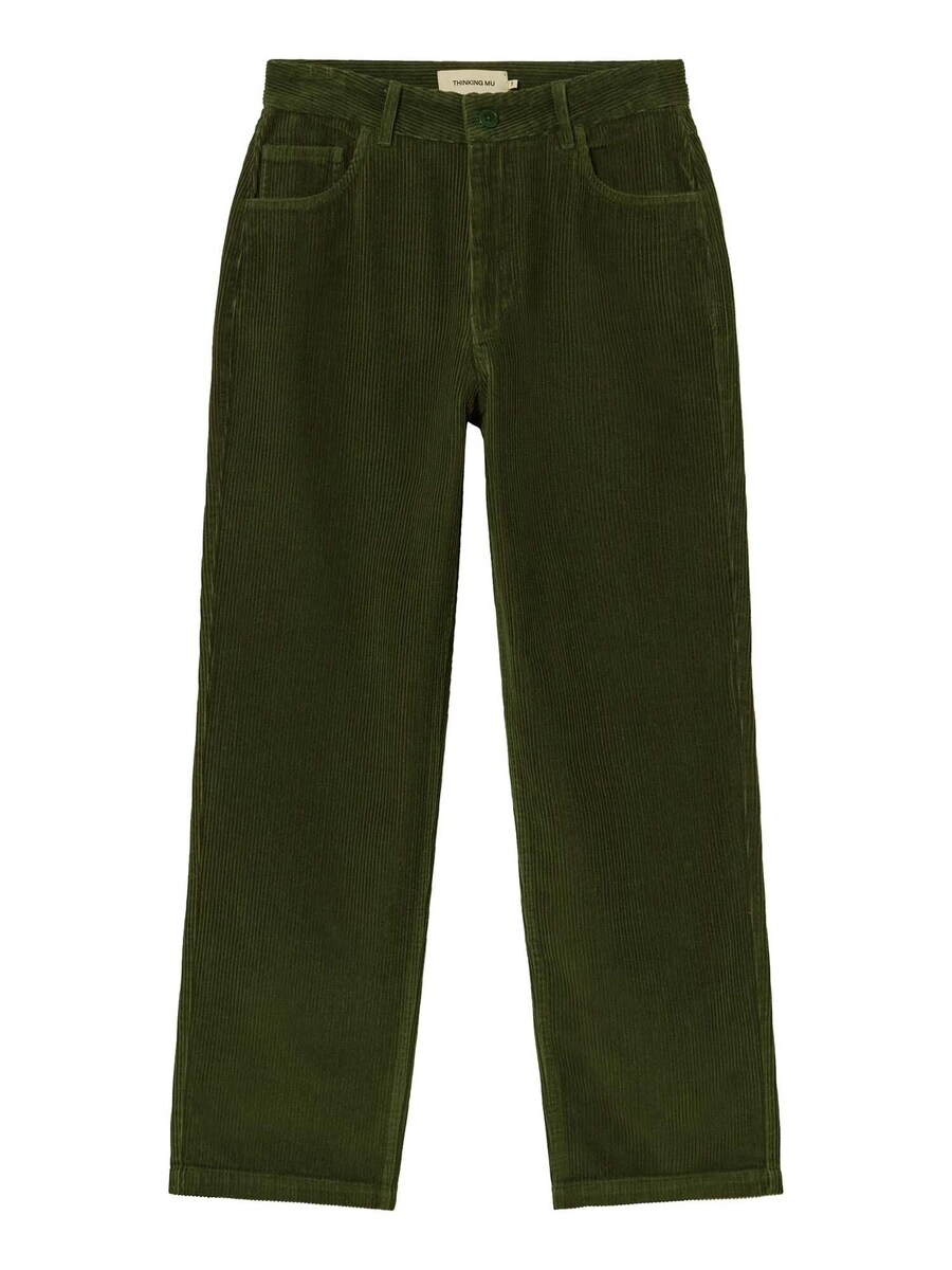 Обычные брюки Thinking MU Nele, темно-зеленый 
Обычные брюки Thinking MU Nele, темно-зеленый