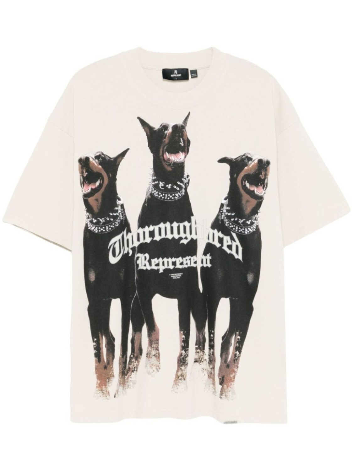 Represent футболка Thoroughbred, нейтральный цвет
Represent футболка Thoroughbred, нейтральный цвет