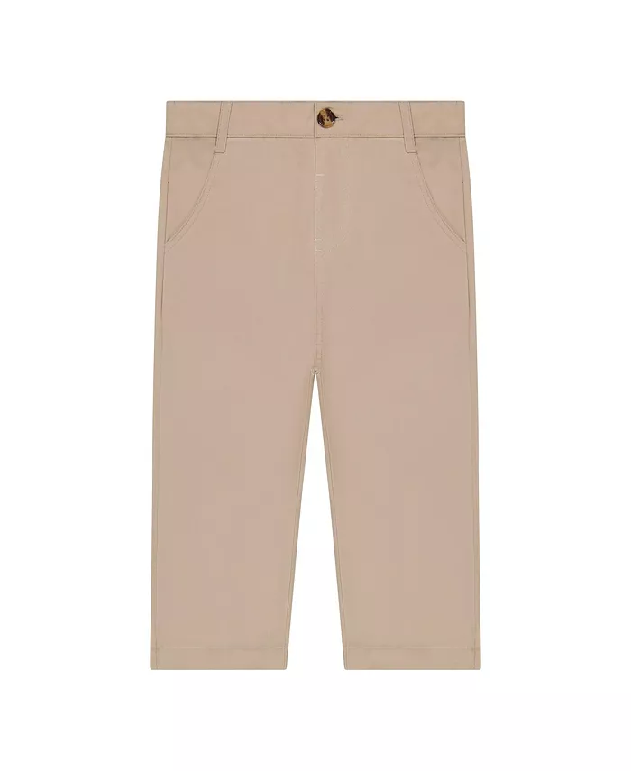 Детские брюки из хлопкового твила цвета хаки для мальчиков Andy & Evan, коричневый/бежевый
Детские брюки из хлопкового твила цвета хаки для мальчиков Andy & Evan, коричневый/бежевый